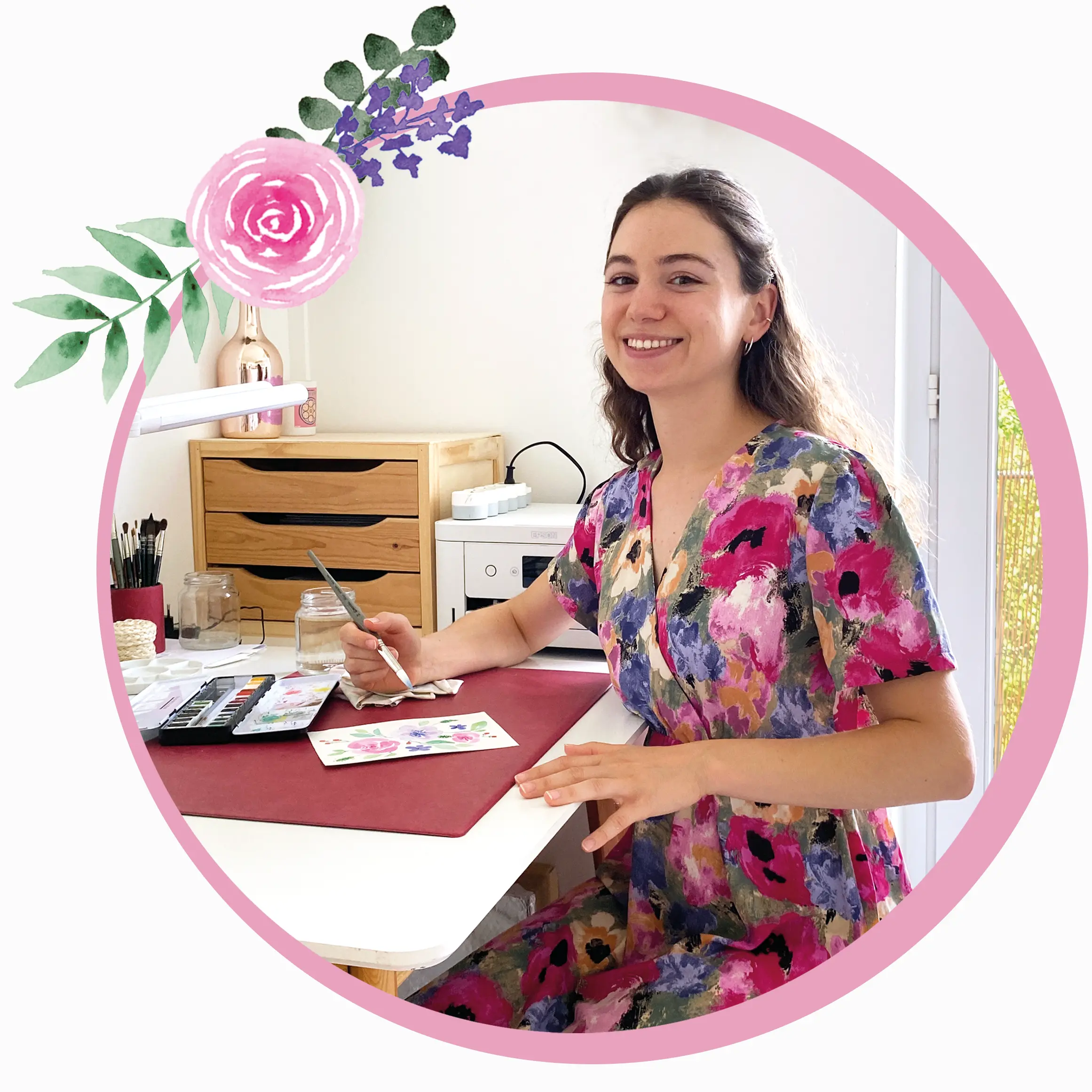 Photo portrait de Inès BILLET Photo portrait de Inès BILLET